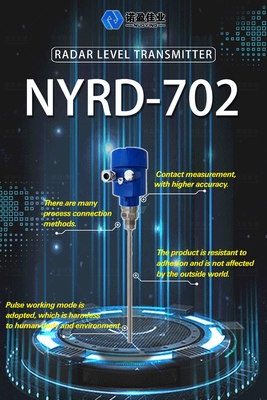 Αγορά 1.8GHz NYRD-702 Εταιρική απευθείας πώληση υψηλής ακρίβειας κατευθυνόμενο ραντάρ κύματος μετρητή επιπέδου με έξοδο 4-20mA online manufacture