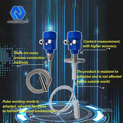 Καλή τιμή. NYRD-701 30m Επικοινωνήσιμο καθοδηγούμενο ραντάρ κύματος μετρητή επιπέδου για ισχυρό υγρό διάβρωσης σε απευθείας σύνδεση