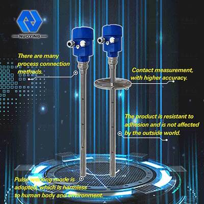 Καλή τιμή. NYRD704 Ραδόμετρο επιπέδου 1,8GHz 4-20mA 6m Ραδόμετρο αισθητήρα επιπέδου υγρού για δεξαμενή αποθήκευσης ιλύματος και σιλό τσιμέντου με IP67 σε απευθείας σύνδεση