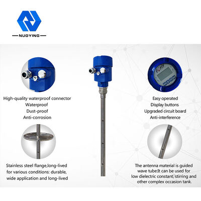 Καλή τιμή. NYRD704 1,8 GHz Coaxial Probe Guided Wave Level Radar Transmitter for Liquids with 6m/15m Range and Rod Antenna σε απευθείας σύνδεση