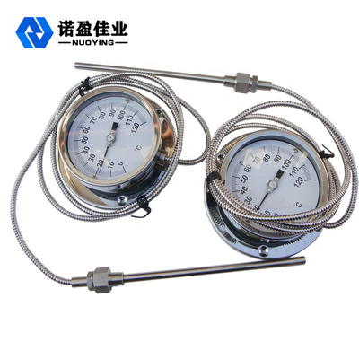 Good price Διμεταλλικός μετρητής θερμοκρασίας 60 mm Ακρίβεια SS304 0-150 μοίρες σε απευθείας σύνδεση