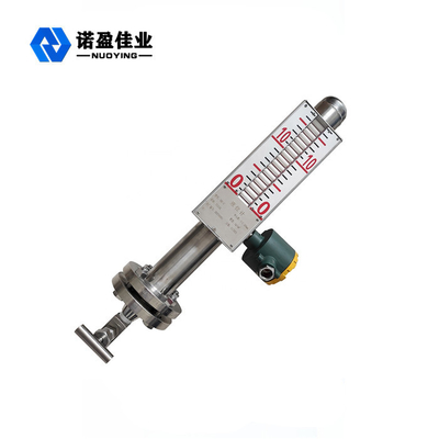 Good price Μαγνητικό μετρητή στάθμης πτερυγίων 24VDC 6000mm Σειρά NYUHZ-C σε απευθείας σύνδεση