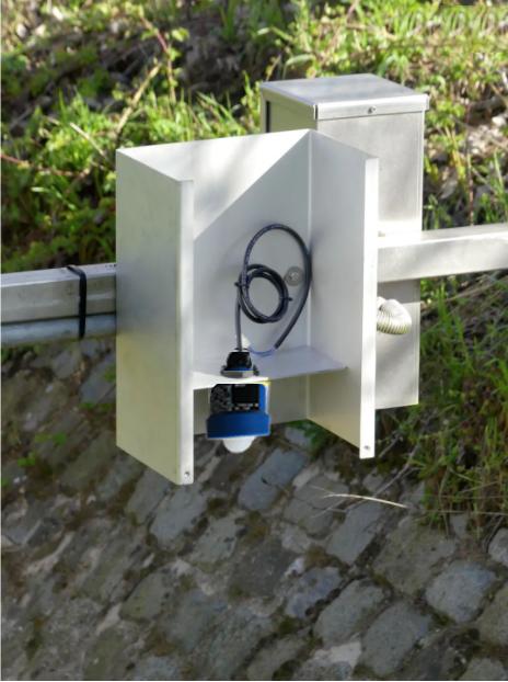 Bluetooth NYRD-901 Βιομηχανικός πομπός ραντάρ 80GHz 4-20mA Έκδοση για υγρά νήματα αλουμινίου Εγκατάσταση 2