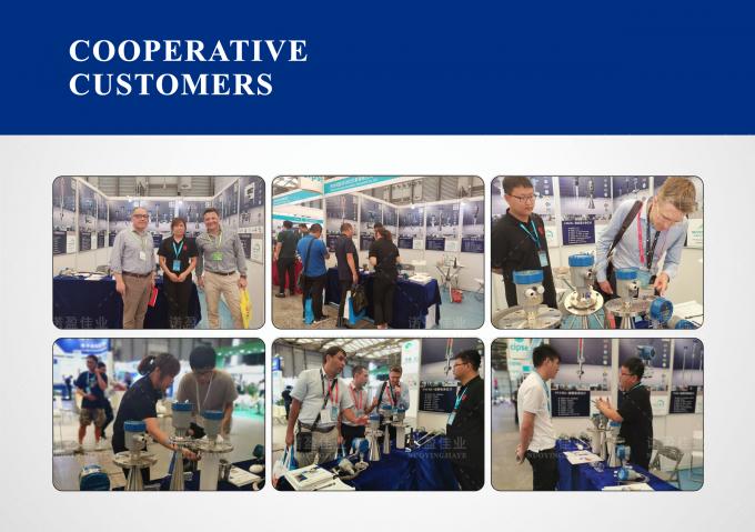 Bluetooth NYRD-901 Βιομηχανικός πομπός ραντάρ 80GHz 4-20mA Έκδοση για υγρά νήματα αλουμινίου Εγκατάσταση 4