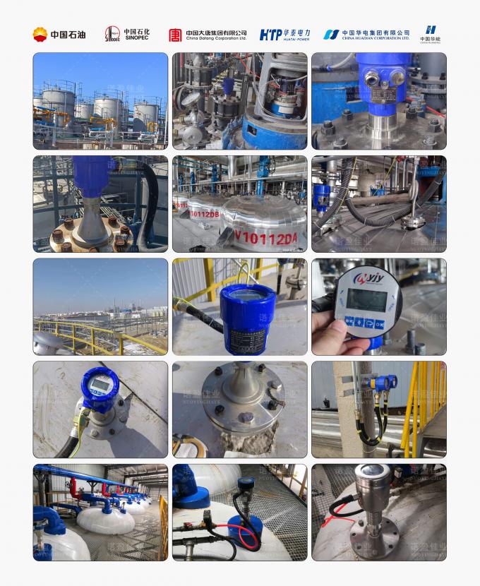 Ραδόμετρο επιπέδου 26GHz για δεξαμενές αποθήκευσης υγρών υγειονομικού τύπου 4