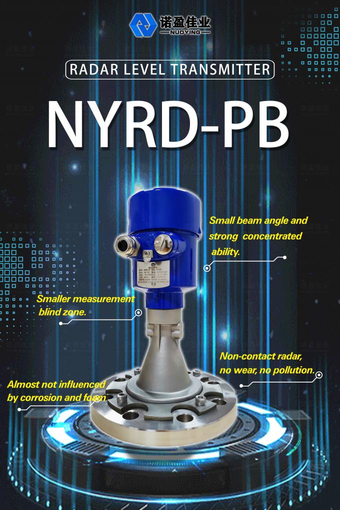 Προσαρμοσμένο ραντάρ επιπέδου νερού RS485 35 Αισθητήρες για τη διαχείριση νερού ποταμού 26GHz ραντάρ μετρητή επιπέδου 2