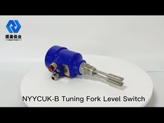 NYYCUK-B Cast Aluminum Tuning Fork Level Switch με 100mm πιρούνι και έξοδο αναμεταδότη SPDT