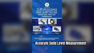 Μέτρηση στερεού υλικού πομπού επιπέδου ραντάρ