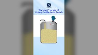 Περιστροφικός διακόπτης στάθμης πτερυγίου Αξιόπιστη ανίχνευση υλικού